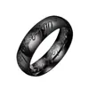 Suministro caliente transfronterizo anillo mágico de acero inoxidable anillo rey anillo europeo y americano anillo de pareja anillo liso Saturno moda masculina nicho