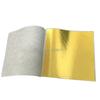 Venta al por mayor del fabricante Alta calidad 9 cm Taiwán Lámina de oro imitación Pintura de decoración de techo Manicura Papel de lámina de oro multicolor
