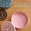 Porta incienso de citronela para el hogar, de interior, muy atractivo, con forma de pétalo, bandeja portátil para incienso de citronela con diseño creativo, quemador de aromaterapia ignífugo cubierto