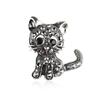 Lanhao Ebay AliExpress WISH broche de alfinete de animal de gatinho preto retrô XZ4458