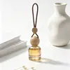 Botella Personalizada para Ambientador de Coche, Difusor de Fragancia para Interior de Coche, Botella Vacía de Vidrio Volátil, Botella Pequeña Colgante para Rellenar Perfume