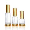 Botella Base 20ml 30ml 50ml Esencia Hidratante Botella de Vidrio con Atomizador Material de Empaque Cosmético Botella Vacía