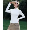Chamarra Azul con Cuello Alto, Cierre y Protección Solar para Mujer, Verano 2026, Corte Ajustado, Ligera, Transpirable, Protección UV, Abrigo de Manga Larga