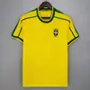 Camiseta Retro de Brasil Local y Visitante Five-Star 980204 Edición Fanática de la Selección Nacional Edición Especial Versión Tailandesa