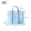 Bolsa de Almacenamiento para Juguetes Infantiles, Bolso Tote Portátil para Mamá, Bolsa de Malla para Natación, Bolsa Grande para Equipo de Viaje y Playa
