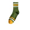 Calcetines largos para hombre otoño e invierno ins de moda a rayas calcetines deportivos calcetines para mujer calcetines de baloncesto de altura media Zhuji comercio exterior transfronterizo