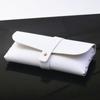 En stock, variedad de cajas para gafas, caja con cremallera EVA, bolsa plegable portátil, caja de cuero para gafas, caja transparente esmerilada para gafas de lectura.