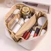 Bolsa de Órgãos Almofada Bolsa de Cosméticos Feminina de Alta Qualidade Portátil Bolsa de Armazenamento Portátil para Viagem Espessada Grande Capacidade Bolsa de Higiene