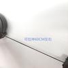 Hebilla para documentos antipérdida de 1,5 mm con orejas cuadradas finas, varios estilos, hebilla fácil de tirar