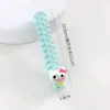 Peine para el cabello de pez pequeño de dibujos animados lindo, gato pequeño, peine de cola puntiaguda para sección de trenzado doméstico, peine de espina de pescado lindo y de alto valor para niñas