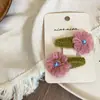 Nuevo Clip para el Cabello de Niña con Lazo Dulce, Flor Geométrica, Pinza Lateral, Pinza para el Flequillo