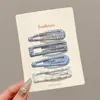 Pinzas de Pelo de Lunares Coloridas Estilo Coreano para Mujer, Pasadores de Pelo de Alta Gama para Niños, Accesorios para el Cabello que No Dañan el Cabello, Pinzas para Flequillo Lateral, Adornos para el Cabello