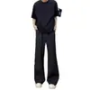 Otoño 2026 Moda Limpia y Ajustada Pantalones Vaqueros Occidentales para Hombre Pantalones Casuales de Alta Moda Callejera Americana Pantalones con Ligero Estilo Acampanado