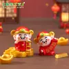 Paisaje Miniatura Lindo Festivo de Año Nuevo Figura del Dios de la Riqueza Accesorios de Decoración DIY Adornos Pequeños para Coche Escritorio