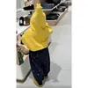 Conjunto de Sudadera con Capucha y Estrellas Gruesa de Forro Polar para Niñas Estilo Coreano Invierno 2025 y Pantalones de Chándal Cálidos Transfronterizo