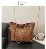 2025 Nova Bolsa Tote Casual de Outono e Inverno Grande Capacidade Moda para o Trabalho Mais Fácil de Combinar Bolsa de Ombro Bolsa de Mão Bolsa Feminina