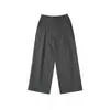 Ropa Vintage 2025 Otoño Nuevo Calle Americana Retro Básico Cuadros Holgado Pierna Ancha Versátil Pantalones Casuales