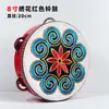 Regalo Día del Niño Tambor de Mano Danza de Xinjiang Instrumento de Percusión Profesional Orff Tambor de Mano Tambor de Mano Dunhuang Campana
