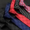 Gravata Estreita Masculina Estilo Coreano 6CM Noivo Casamento Negócios Casual Moda Britânica Vestido Gravata Estreita Estilo Coreano Gravata Pequena Moda