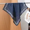 Bufanda de seda de espiga vintage para mujer, adecuada para primavera y otoño, pañuelo cuadrado pequeño, bufanda elegante para cuello de camisa, bufanda para cuello de traje, faja de cintura de moda y chal