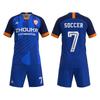 Jersey de fábrica fuente personalizado para partido de fútbol, entrenamiento, uniforme de equipo, impresión por sublimación, traje de fútbol de secado rápido personalizado