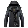 Chaqueta de Algodón 828 para Hombre con Forro de Felpa, Abrigo de Algodón Grueso de Moda para Montañismo al Aire Libre, Resistente al Frío y Cálido, Talla Grande