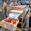 Máquina Limpiadora Automática Paralela de Rodillos, Equipo de Limpieza y Eliminación de Lodo para Mariscos y Moluscos, Máquina Peladora y Limpiadora de Frutas y Verduras