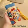 Bolsa Portátil para Óculos de Sol Femininos, Maquiagem, 2025 Nova, Aparência de Alto Padrão, Estudante, Anti-risco, Bolsa de Óculos com Pendurador, Estojo para Óculos