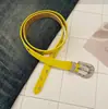 Cinturón Amarillo Dopamine Niche Estilo Y2K Americano para Mujer Alta Gama Estilo Milenial con Faldas Jeans Accesorios de Cinturón