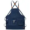 Delantal Personalizable para Comercio Exterior, Trabajo de Cocina Transfronterizo y Uso Doméstico, Adecuado para Cafeterías, Resistente a las Manchas, Alto Valor Estético, Impresión de Logo