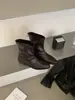 Botines Nuevos Retro Franceses de Punta Fina con Tacón Grueso para Otoño e Invierno, Botas Martin Delgadas Versátiles para el Trabajo