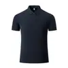 Polos de Negocio de Alta Gama, Ropa de Trabajo Corporativa Personalizada, Logo Bordado, Uniformes de Manga Corta para Empleados, Venta al por Mayor de Fábrica