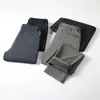 Pantalones largos casuales rectos para hombre, versátiles para el trabajo y el aire libre, forro polar, semi-elásticos, de la nueva colección de otoño