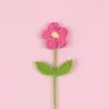 Flores de pompón de lana terminadas transfronterizas, flores tejidas a mano, decoración moderna para el hogar y la oficina, regalos navideños, flores de lana