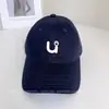 Gorra de Béisbol Lisa Retro Bordada con Letras para Mujer, Sombrero Casual Versátil de Verano para Protección Solar, Sombrero para el Sol para Exteriores, Moderno