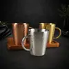 Taza martillada de acero inoxidable 304, taza de café metálica comercial, taza para hotel y restaurante, venta al por mayor y hecha a medida desde la fábrica de origen