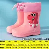 Botas de Lluvia para Niños, Botas de Lluvia Antideslizantes para Bebés Niños, Botas de Lluvia para Estudiantes Niñas, Zapatos de Agua, Zapatos de Goma Impermeables para Niños Niñas Mujeres, Súper Suaves