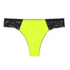 Bragas sexys de encaje europeas y americanas para mujer, bragas de tiro bajo con estampado animal, tanga T-pants europeos y americanos de talla grande transfronterizos