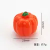 Modelos Grandes e Realistas de Vegetais: Berinjela, Alho, Pimenta, Tomate, Tâmaras Vermelhas, Chaveiro de Modelo 3D, Pingente em Forma de Chifre