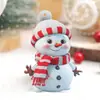 Colgante plano acrílico para coche de muñeco de nieve navideño de dibujos animados lindo transfronterizo Adorno de árbol de Navidad Decoración navideña Decoración colgante