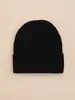 Bestseller Transfronterizo de Amazon Gorro de Punto de Color Liso para Ciclismo al Aire Libre Gorro de Lana Cálido Cortavientos Europeo y Americano