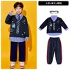 Fantasias de cheerleading infantis, trajes para a cerimônia de abertura do dia esportivo do ensino fundamental, uniformes de classe do jardim de infância e trajes para apresentações em grupo