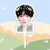 Ventilador Grande de Chen Linong, Placa de Recepção no Aeroporto, Produtos de Apoio para Shows, Estilo Igual do Tiktok