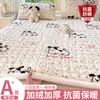 Sábana de Leche de Terciopelo de Invierno Individual con Protector de Colchón de Felpa, Manta de Franela para Dormitorio de Estudiantes, Juego de Tres Piezas
