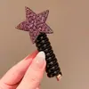 2025 Anillo para el Pelo de Cable Telefónico Cuerda para el Cabello Accesorios para el Cabello de Niños Cuerda de Bala Alta Valor de Color Alto Tendón de Goma Cuerda para el Cabello Accesorios Duraderos para el Cabello