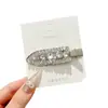 Pinza para el Cabello Súper Brillante con Pedrería para Mujer 2026 Nuevo Clip Lateral de Alta Gama para la Frente Pinza para Flequillo Lateral Accesorio para el Cabello