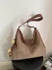 Bolsa de Ombro com Alto Valor Estético, Estilo Preguiçoso e Relaxado, Bolsa Tote Tendência e de Grande Capacidade, Bolsa Cesta para o Dia a Dia, Bolsa de Praia para Férias