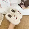 Lindas pantuflas con temática de gato KT para niñas, con diseños esponjosos, nuevos estilos de otoño/invierno, adecuadas para usar tanto en interiores como en exteriores, con suelas antideslizantes y suelas gruesas, perfectas para uso en casa y para dar un look de princesa.