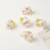 Cabezas de Flores de Hortensia Artificiales, Flores Falsas, Cinta Floral, Mini Hortensias para Accesorios de Cabello DIY, Flores para Pasador, Decoración de Hanfu, Fotografía de Viajes