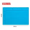 Bancada de reparo de computador e celular, tapete isolante magnético, tapete de silicone resistente a altas temperaturas, tapete para bancada de solda, ferro de solda, pistola de ar quente